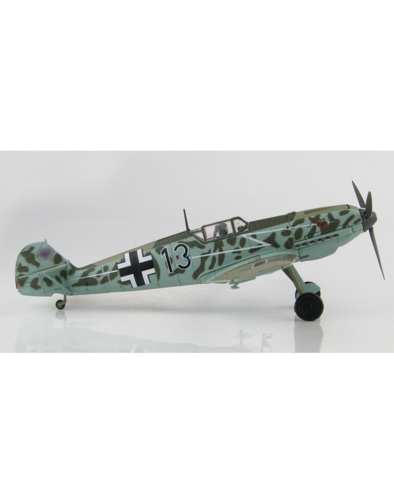 HOBBY MASTER Luftwaffe BF 109E-4 I./JG 77 1:48 Model summer 1940  Blitzkrieg Black 13