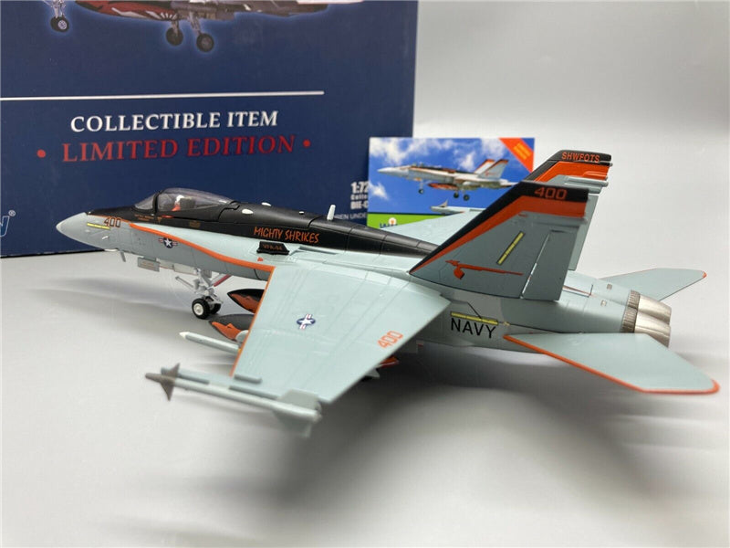 Witty F/A-18C HORNET US Navy VFA-94 Mighty Shrikes Limited Edition 1:72 Aircraft Pre-built Model
