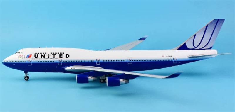 JC Wings 1:200 United Airlines Boeing 747-400 N199UA  DIECAST Model