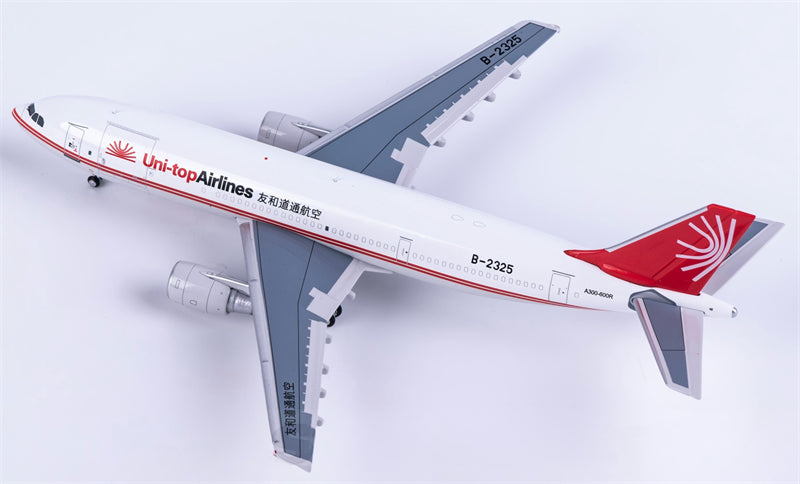 Yu ModeL 1:400 Uni-Top Airlines Airbus A300-600F B-2325  DIECAST Model