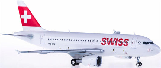 Herpa Swiss Airbus A319 HB-IPX 1:200 ABS Model view 1