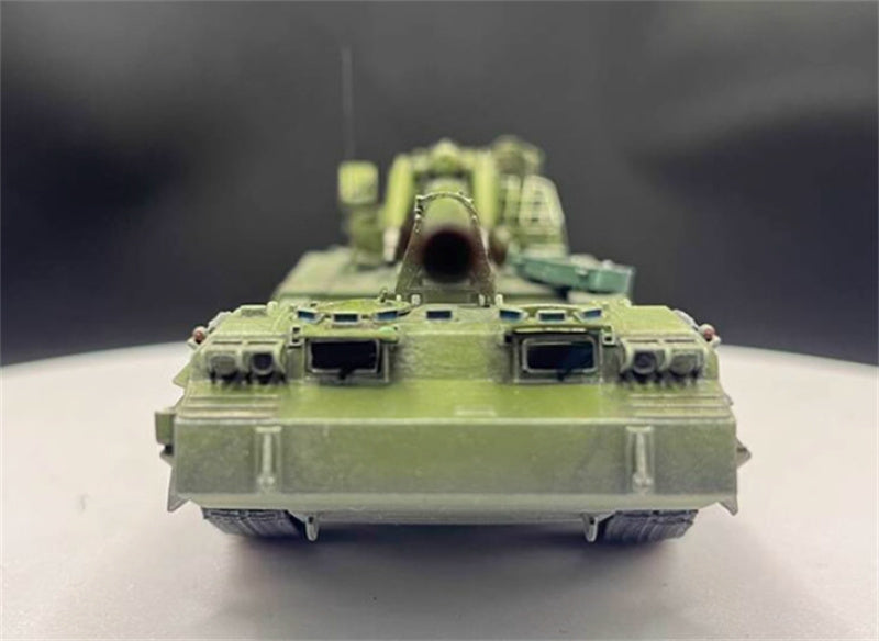 AM Russian Pion 2S7M M-1975 self-propelled howitzer with random tank numbers 1:72 Tank Pre-built Model
