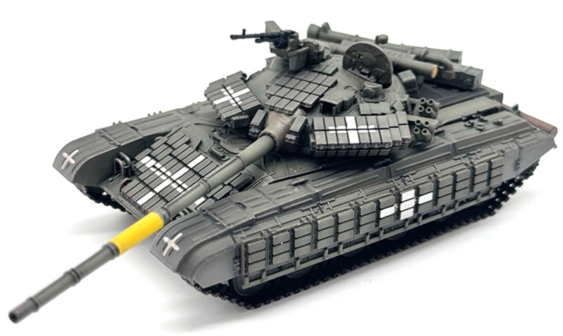 ARTISAN Ukrainian T-64BV main battle tank Wearing skirt armor 1:72 Tank Pre-built Model