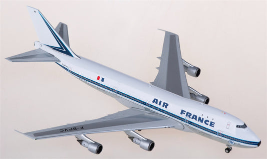 フェニックス製 エアフランス ボーイング747-100 F-BPVC 1:400スケール 飛行機組み立て済み旅客機モデル ディスプレイ