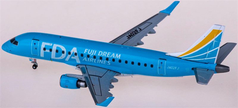 JC Wings Fuji Dream Airlines for Embraer 170-100STD JA02FJ 1:400 Airplane Pre-built  Airliner Model Display