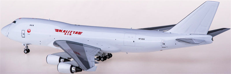 Phoenix Kalitta Air for Boeing 747-400 N712CK 1:400 Airplane Pre-built  Airliner Model Display