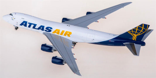 JC Wings Atlas Air for Boeing 747-8F N860GT 1:400 Airplane Pre-built Airliner Model Display