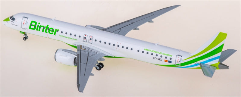 Herpa Binter Canarias Embraer ERJ-195-E2 EC-NEZ 1:200 Diecast Model view 4