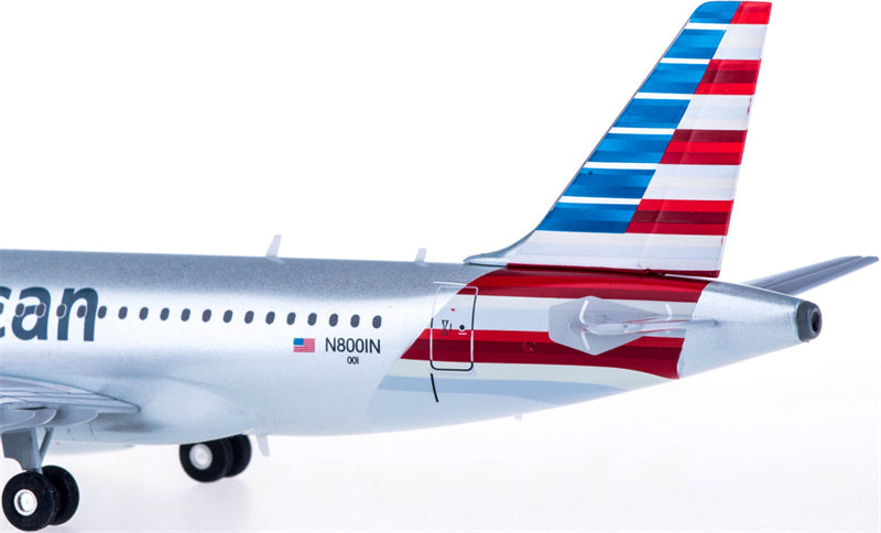 Herpa American Airlines for Airbus A319 N8001N 1:200 Airplane Pre-built  Airliner Model Display