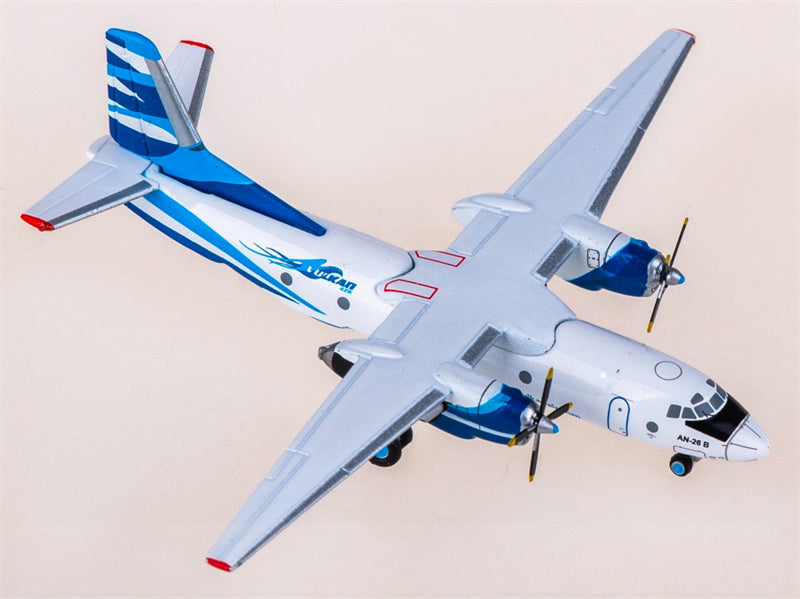 JC Wings 1:400 Vulkan Air Antonov An-26B Diecast Model view 1