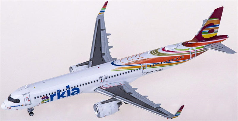 JC Wings Arkia Airbus A321neo 4X-AGK 1:400 Airplan Diecast Model view 2