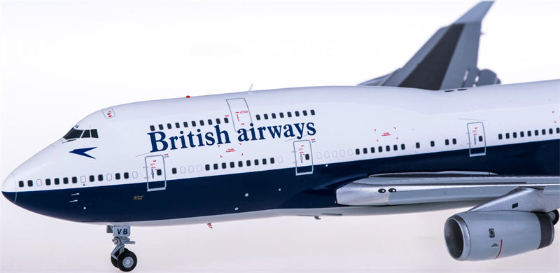 Geminijets British Airways Boeing 747-400 G-CIVB Flaps Down 1:200 Diecast Model view 2