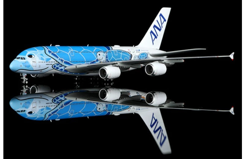 HX Models 1:400 ANA A380 JA381A Standard Edition DIECAST Model