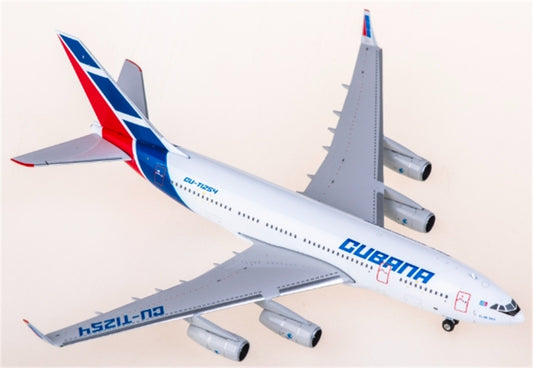 Phoenix Cubana Airlines Ilyushin Il-96-300 CU-T1254 1:400 Diecast Model view 1