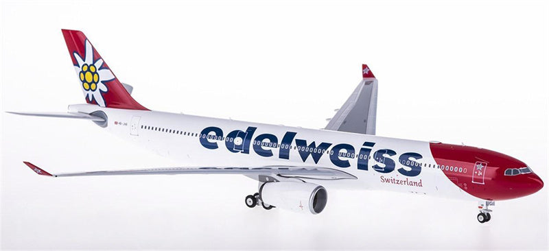 Phoenix Edelweiss Air for Airbus A330-300 HB-JHR 1:200 Airplane Pre-built  Airliner Model Display