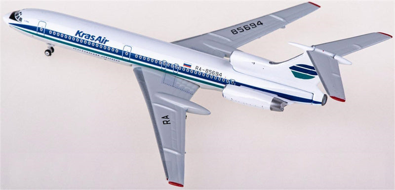 Phoenix Kras Air Tupolev Tu-154M RA-85694 1:400 Airplan Diecast Model view 3