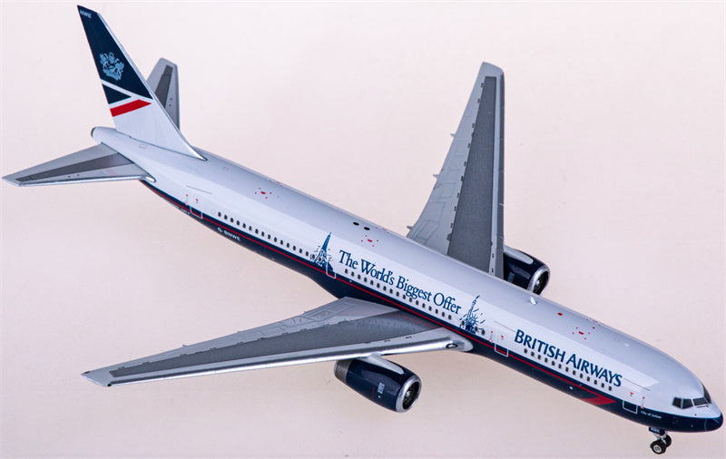 Phoenix British Airways Boeing 767-300 G-BNWE 1:400 Diecast Model view 2