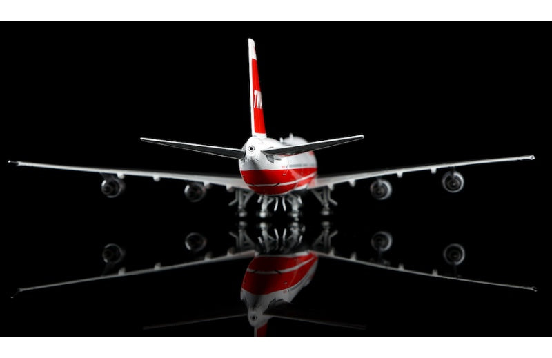 HX Models 1:400 TWA B747-100 N93107 Standard Edition DIECAST Model