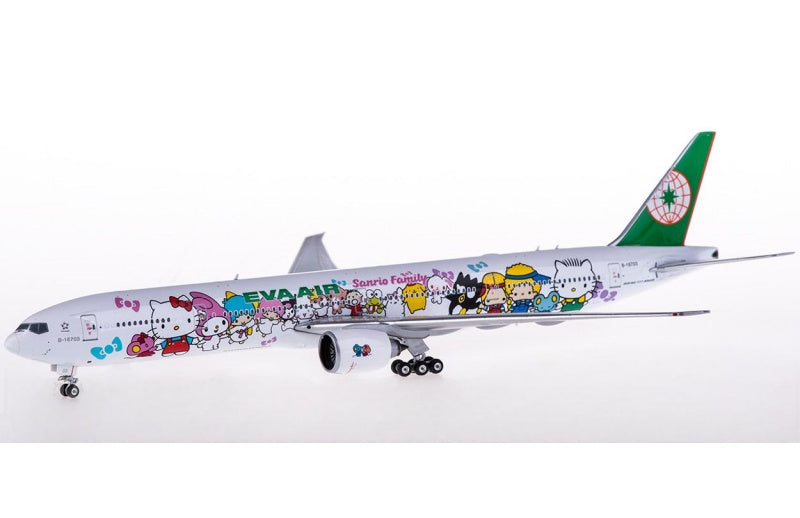 Phoenix EVA Air Boeing 777-300ER B-16703 1:400 Aircraft Pre-built  Airliner Model Display