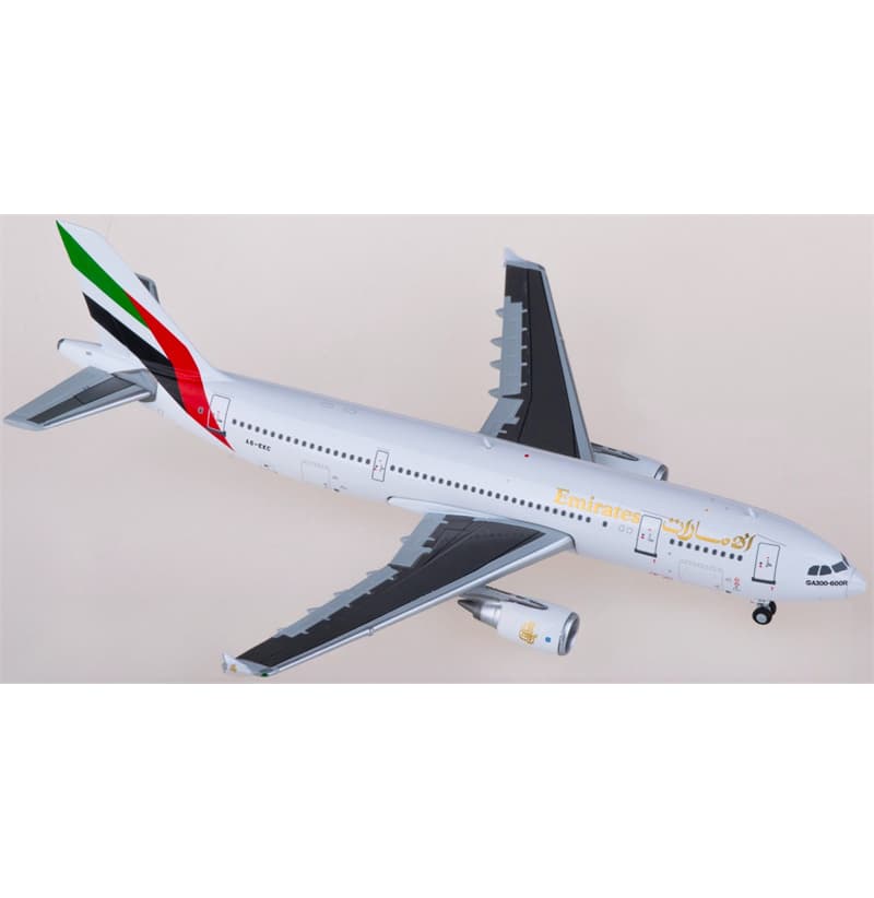 Geminijets Emirates Airbus A300B4-600R A6-EKC 1:400 Aircraft Pre-built  Airliner Model Display
