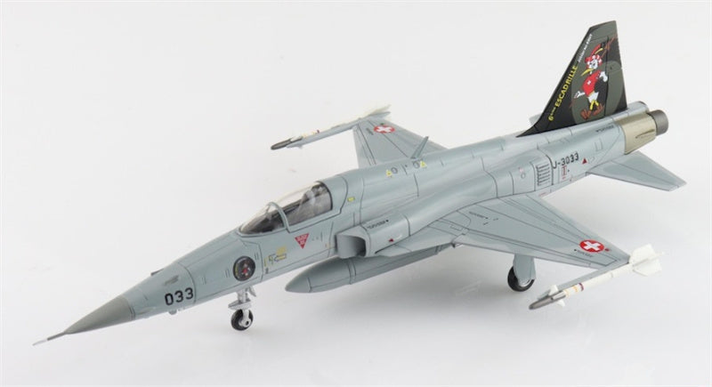 Hobby Master F-5E Tiger II J-3033 Staffel 6 Swiss Air Force (re-issue with new box art) 1:72 Airplane Pre-built Model