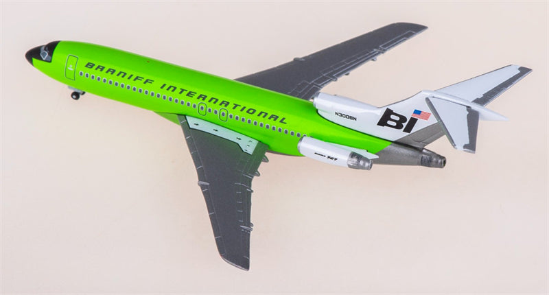 Herpa 1:500 Braniff International Boeing 727-100 N300BN Model