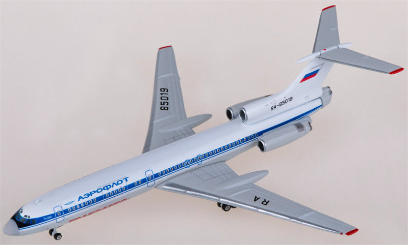 Phoenix Aeroflot for Tupolev TU-154S RA-85019 1:400 Airplane Pre-built  Airliner Model Display