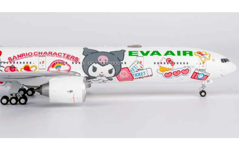 NG Models 1:400 EVA Air B777-300ER B-16722 Regular version DIECAST Model