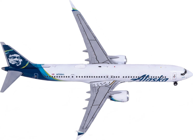 Geminijets 1:400 Alaska Airlines Boeing 737 MAX N708AL  DIECAST Model