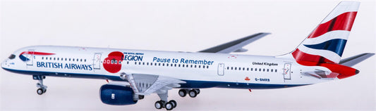 NG Models British Airways Boeing 757-200 G-BMRB 1:400 Diecast Model view 1