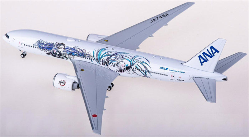 Phoenix ANA Boeing 777-200ER JA745A 1:400 Diecast Model view 1
