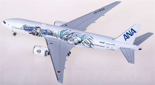 Phoenix ANA Boeing 777-200ER JA745A 1:400 Diecast Model view 1