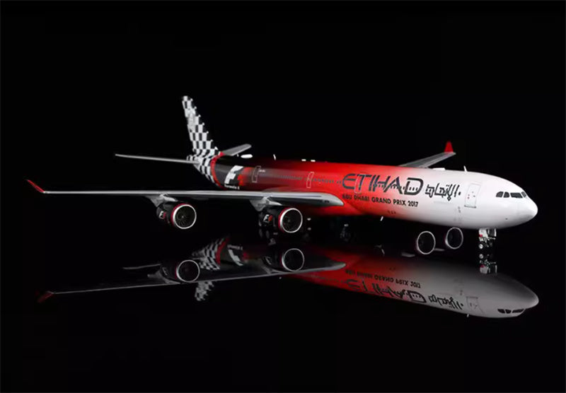 SQ Wings Etihad Airways Airbus A340-600 A6-EHJ 2017 1:200 Aircraft Model
