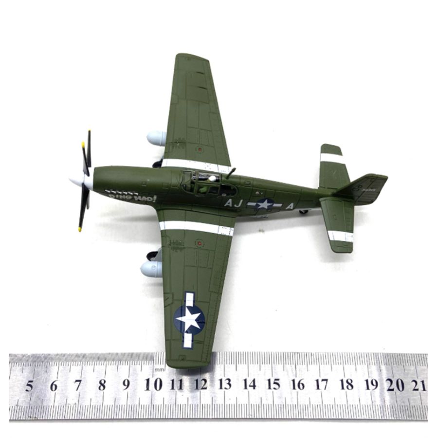 FLOZ US P51-B Mustang fighter jet 1:72 Aircraft Pre-built Model