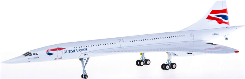 Hogan British Airways Concorde G-BOAA 1:200 Diecast Model view 1
