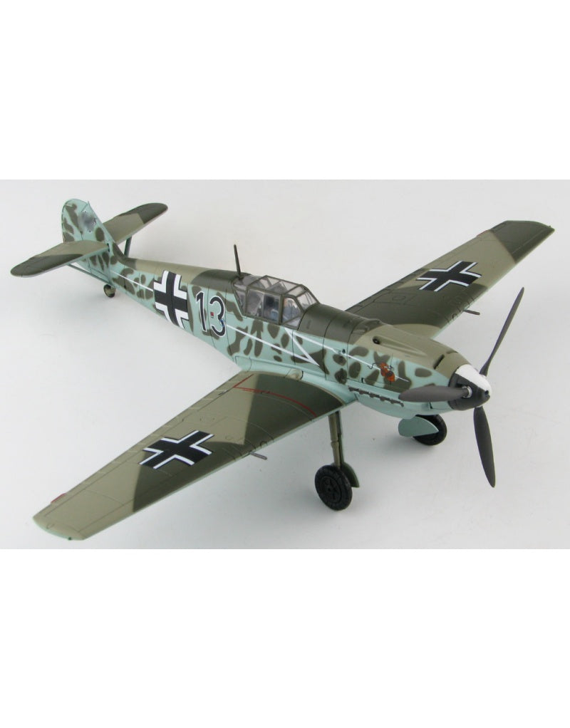 HOBBY MASTER Luftwaffe BF 109E-4 I./JG 77 1:48 Model summer 1940  Blitzkrieg Black 13