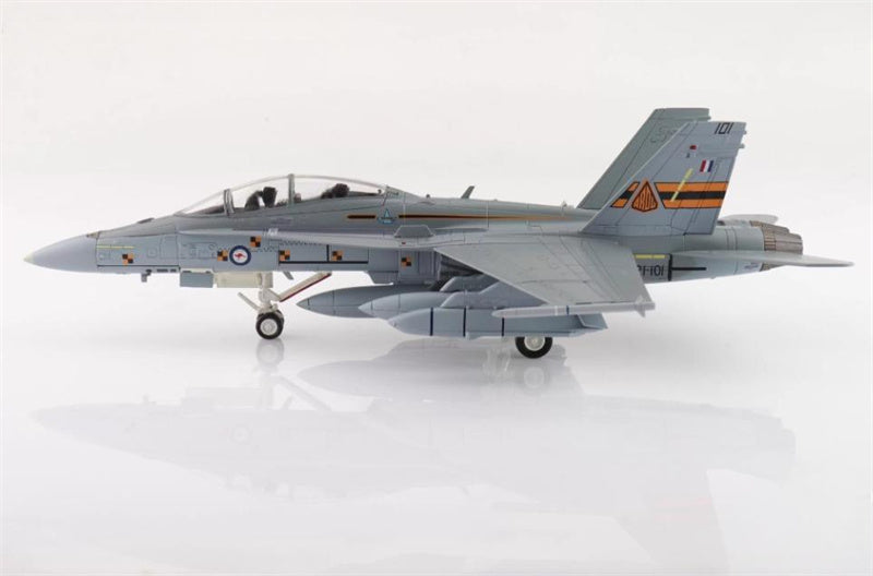 HOBBY MASTER F/A-18B Hornet ARDU A21-101 RAAF(with 2 x AGM-158) 1:72 Airplane Pre-built Model