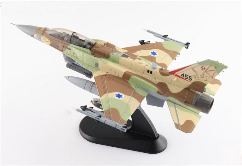 HOBBY MASTER F-16I Sufa 455 119 Squadron The Bat IAF (with 4 x MK.117) 1:72 Airplane Pre-built Model