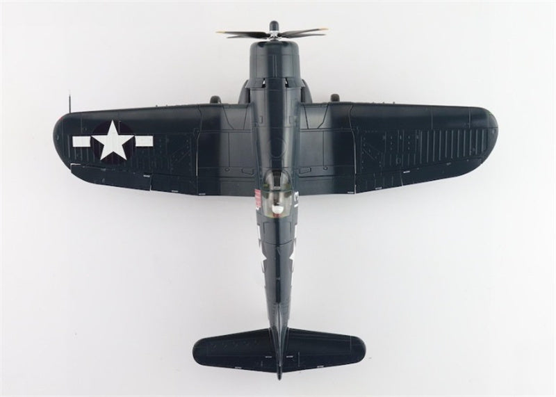 Hobby Master F4U-4 Corsair White 13 Capt. Kenneth Walsh (21 kills) VMF-222 Okinawa 1945 1:48 Airplane Pre-built Model