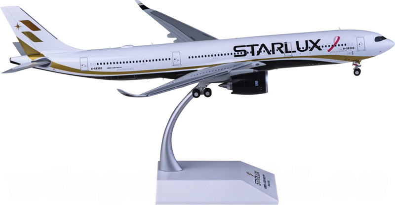 JC Wings Starlux Airlines for Airbus A330-900neo B-58302 1:200 Airplane Pre-built Airliner Model Display