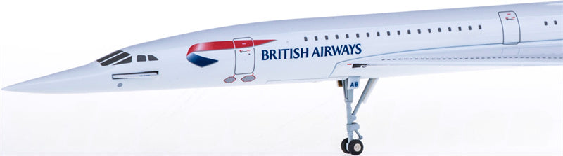Hogan British Airways Concorde G-BOAB 1:200 Diecast Model view 3