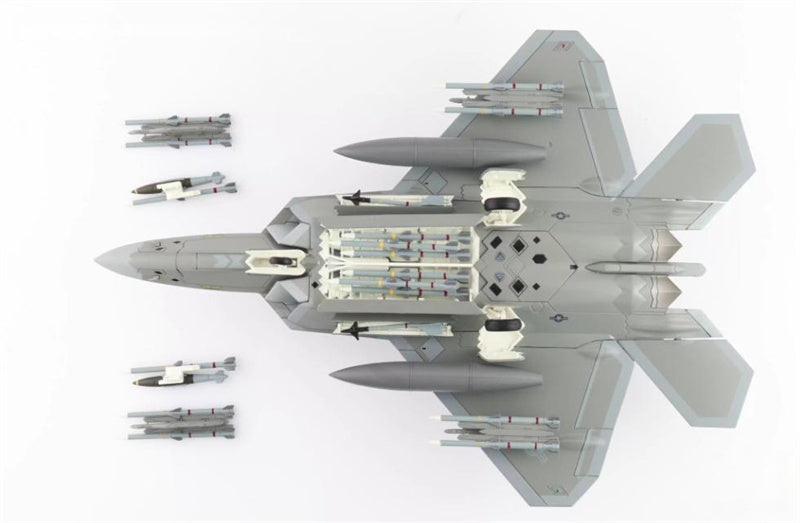 HOBBY MASTER F-22 Raptor 91-4007 412 TW Edwards AFB 1:72 Airplane Pre-built Model