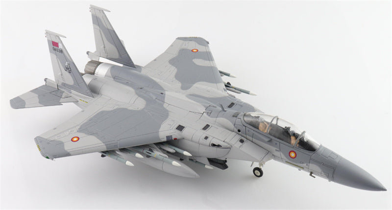 HOBBY MASTER F-15QA Ababil QA538  Qatar  Emiri Air ce RIAT 2024 (with 12 x AIM-120 3 x fuel tank) 1:72 Aircraft Pre-built Model