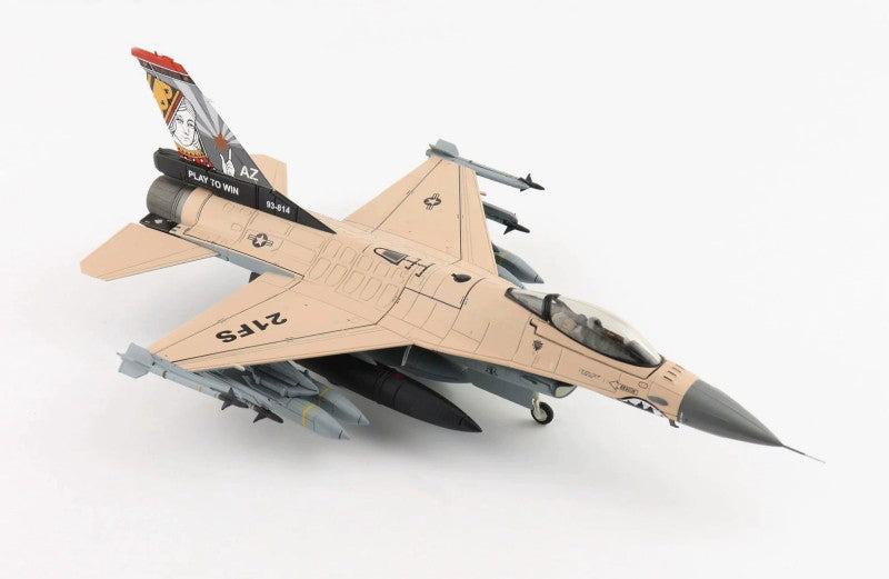 HOBBYMASTER USAF / Luke AFB F-16V 21st Sqn. 1:72 Model 2025  Play to Win 93-0814