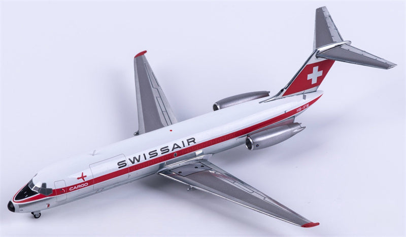 Herpa 1:200 Swissair McDonnell Douglas DC-9-30F HB-IFW  Diecast Model