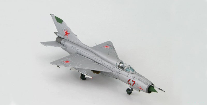 HOBBYMASTER Soviet Air Force MiG-21PFM  1:72 Model 1972   Red 47