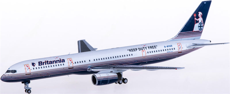 NG Models Britannia Airways Boeing 757-200 G-BYAD 1:400 Diecast Model view 1