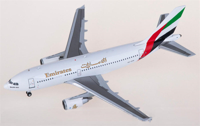 Geminijets Emirates Airbus A310-300 A6-EKB 1:400 Aircraft Pre-built  Airliner Model Display