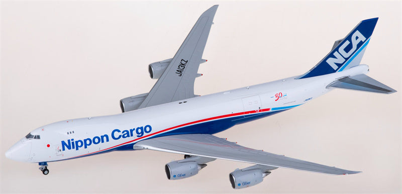 JC Wings Nippon Cargo Airlines Boeing 747-8F JA13KZ 1:400 Diecast Model view 3