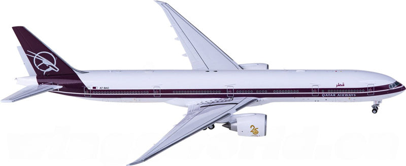 JC Wings Qatar Boeing 777-300ER A7-BAC 1:400 Diecast Model view 4